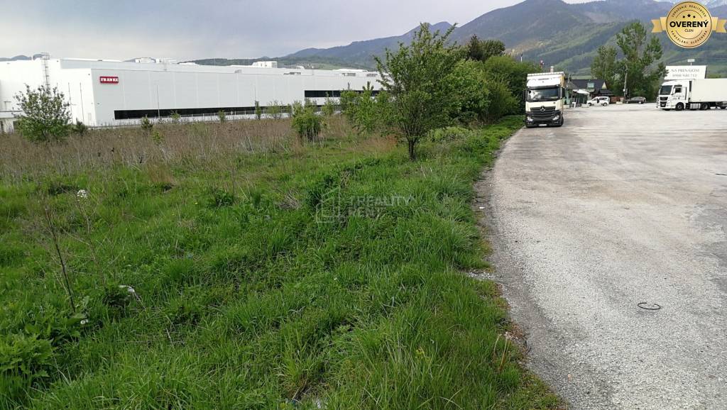 Predaj: Priemyselný pozemok v Strečne pri Žiline 4000 m2