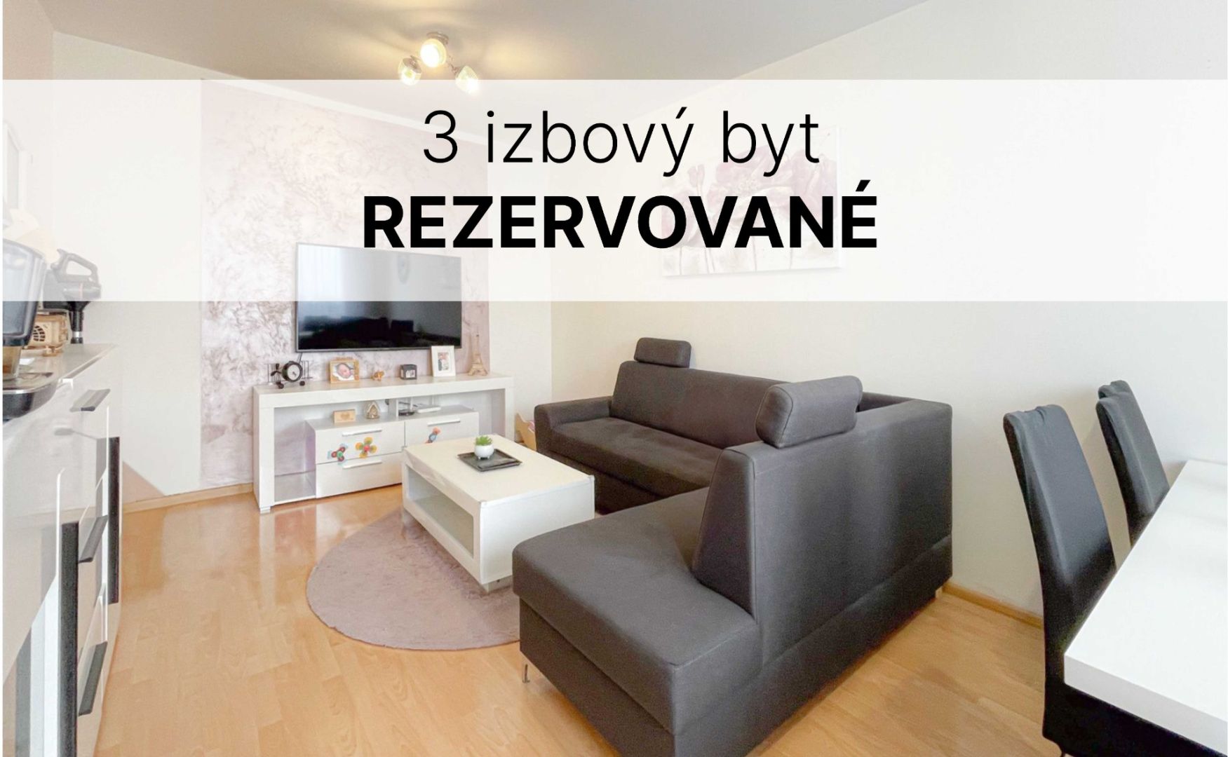 REZERVOVANÉ | Štýlový 3-izbový byt s loggiou v top lokalite Trnavy