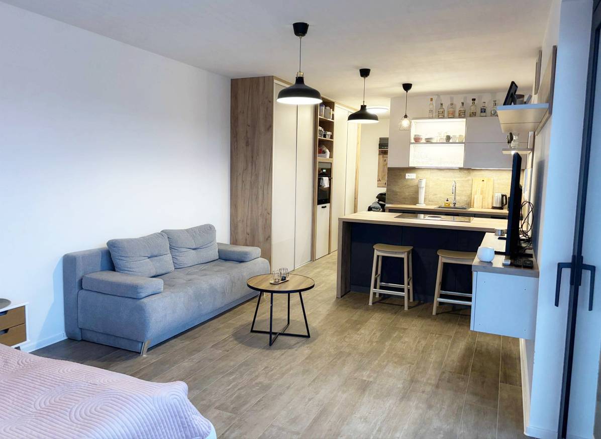 Projekt Tehelné pole – 1 izbový apartmán na ulici Bajkalská v Bratisla