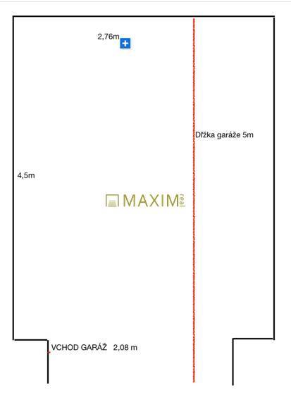 Samostatná garáž na ulici Ružová dolina v Bratislave