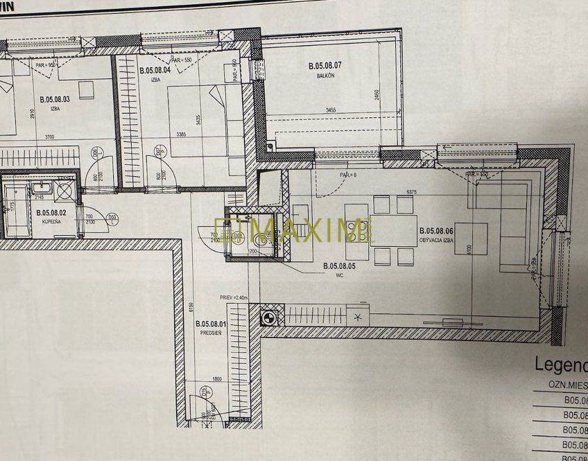 Ponúkame na predaj 3-izbový byt v novostavbe Einpark Residence