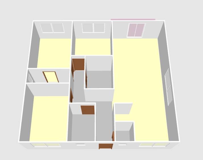 Bungalov v centre obce Cabaj v štandarde, Wágnerova ulica, Dom č.2