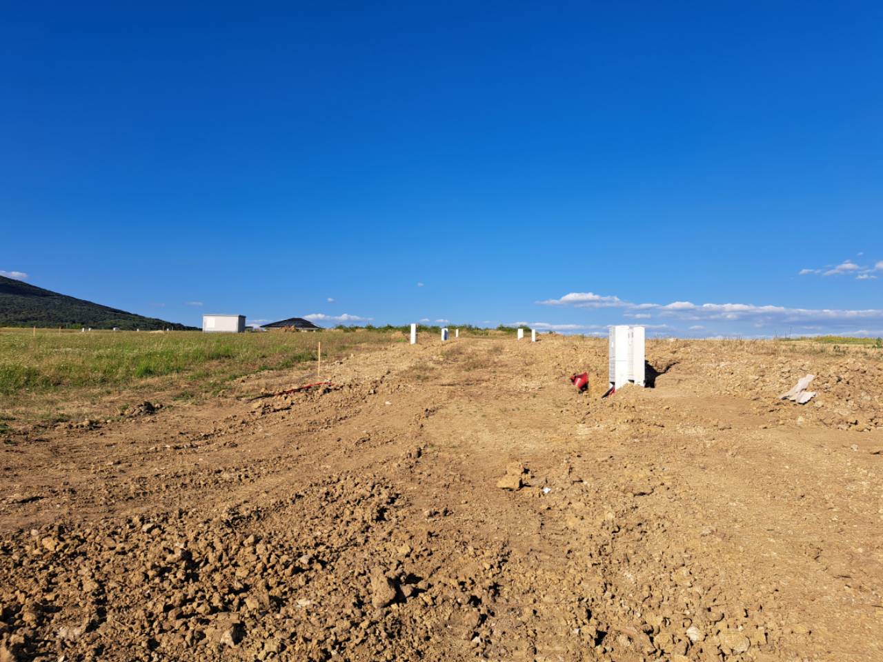 Stavebný pozemok v Štitároch 764 m2 s výhľadom na Nitru