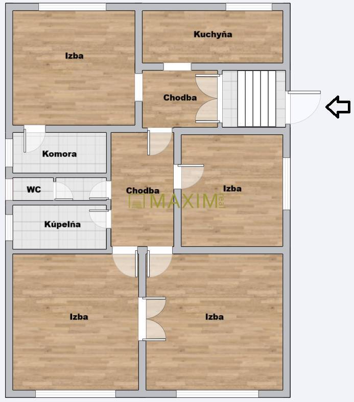 Ponúkame na predaj Rodinný dom v Čuňove