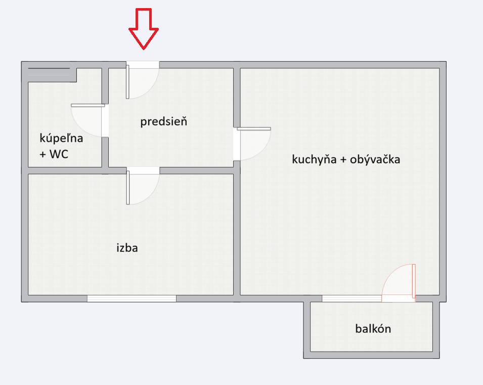 2-izbový byt v novostavbe na ulici Ružinovská