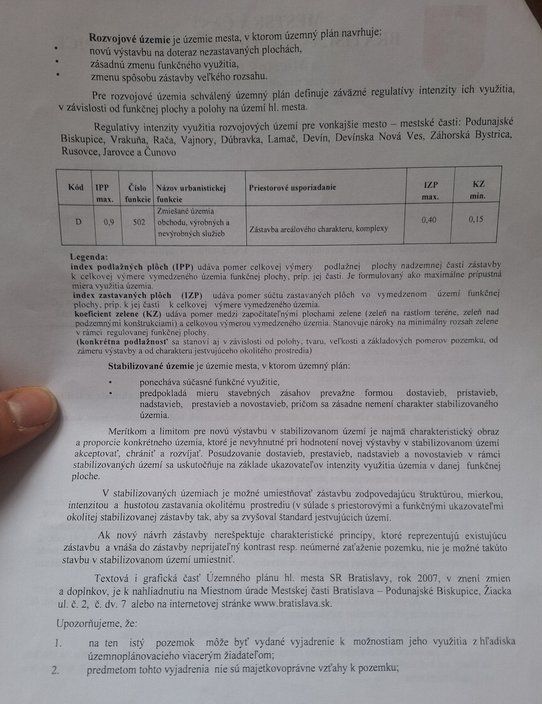 Pozemok na priemyselné využitie na Závodnej ulici