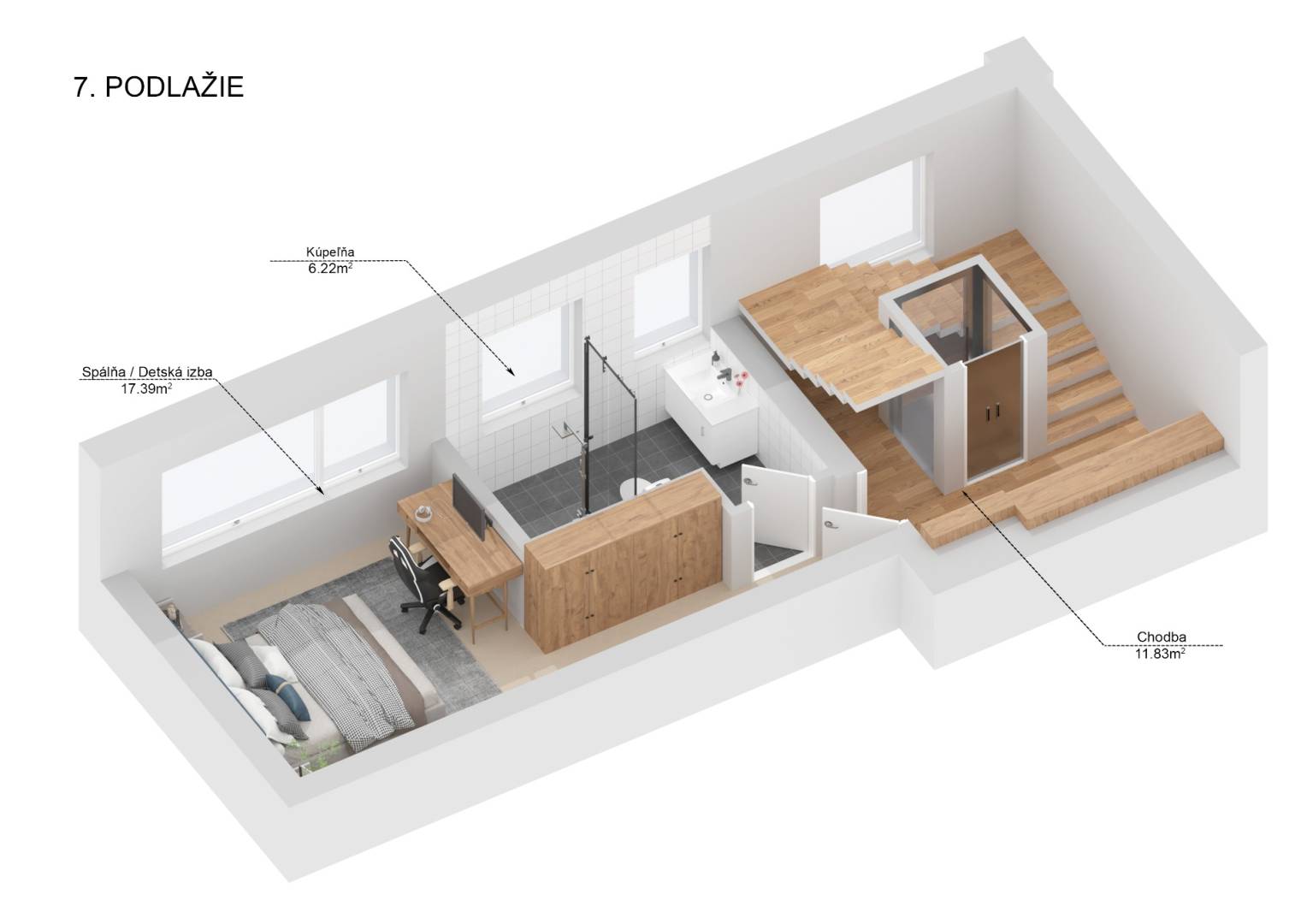 TOP Mezonet (holobyt) s terasou na ulici Páričkova v Bratislave – Nivy