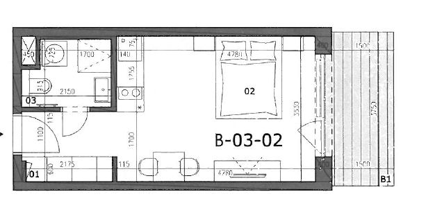 PRENÁJOM – V novostavbe AGÁTY 1 izbový byt s parkovacím státím v BA