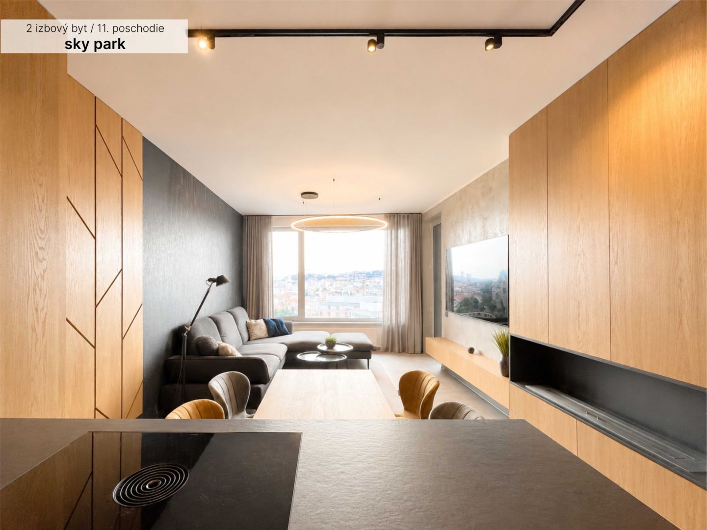 2-izbový byt 61,97 m², SKY PARK | garáž, výhľad, dizajn, top lokalita