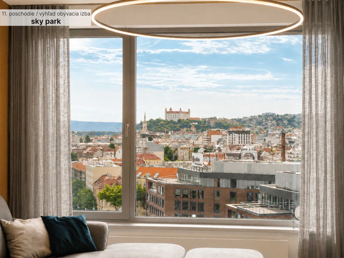2-izbový byt 61,97 m², SKY PARK | garáž, výhľad, dizajn, top lokalita