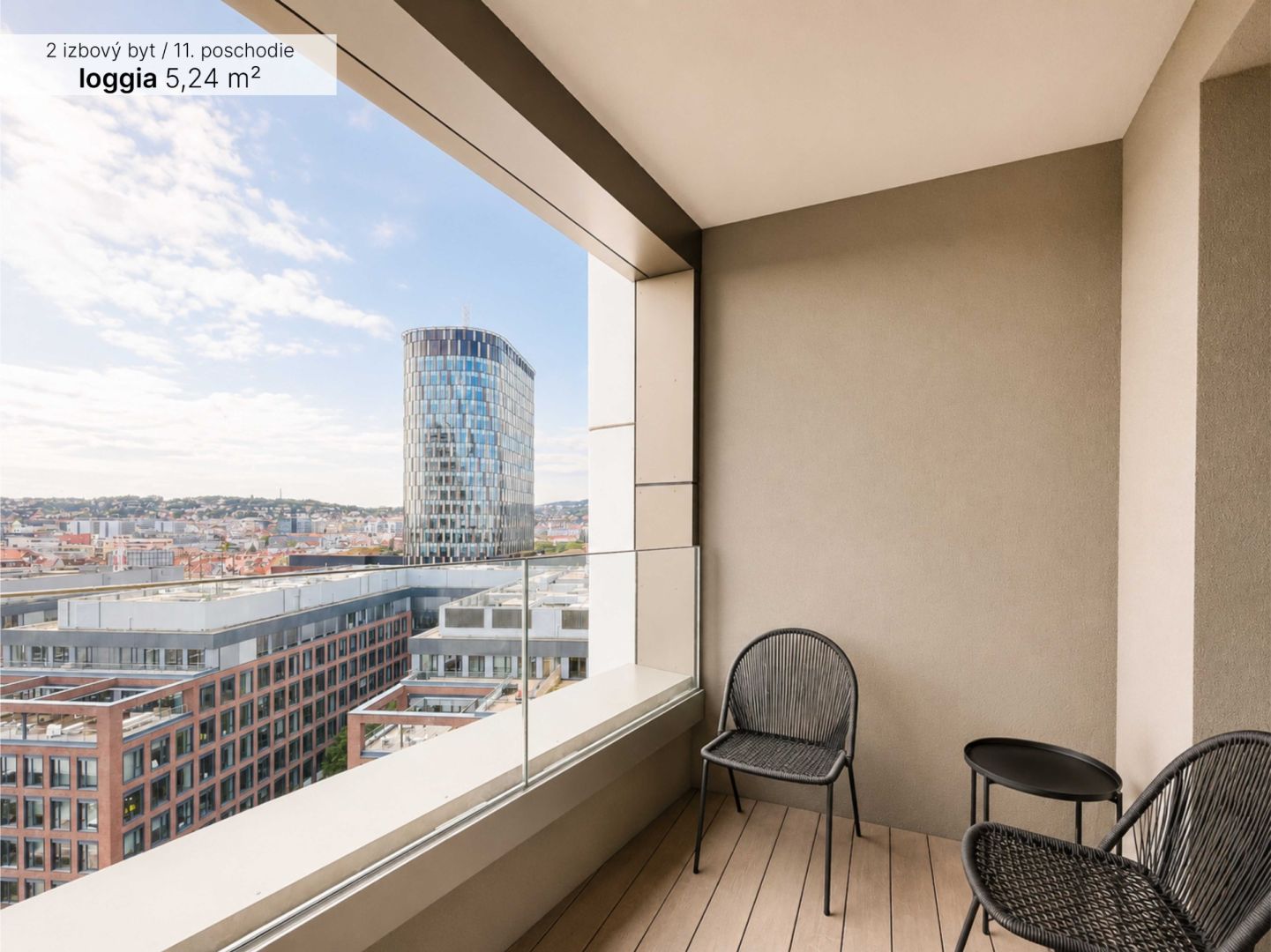 2-izbový byt 61,97 m², SKY PARK | garáž, výhľad, dizajn, top lokalita
