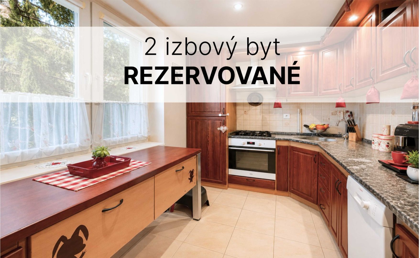 REZERVOVANĚ 2 – izbový byt, 54 m², Ľ. Podjavorinskej, Trnava