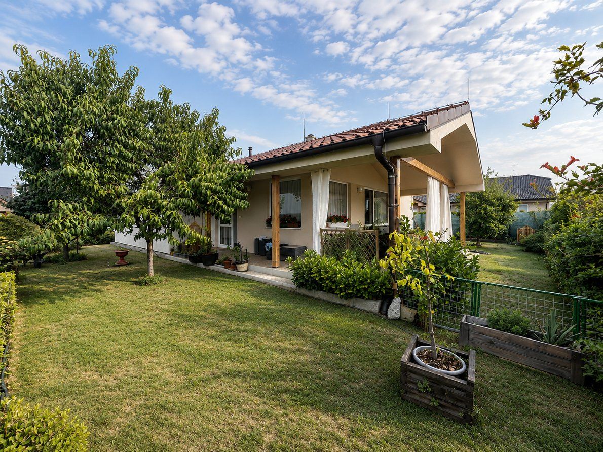 Moderný samostatne stojaci 4-izbový bungalov, Láb okres Malacky