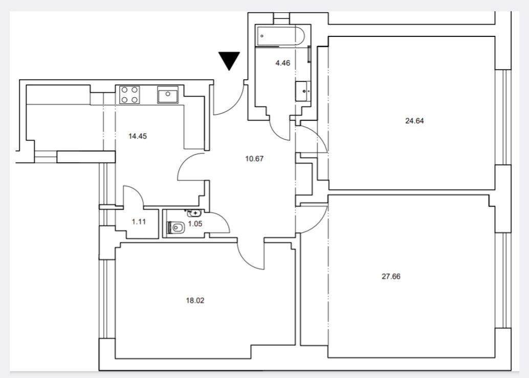 Elegantný svetlý 3i zrekonštruovaný 102m2 byt v historickom centre TOP