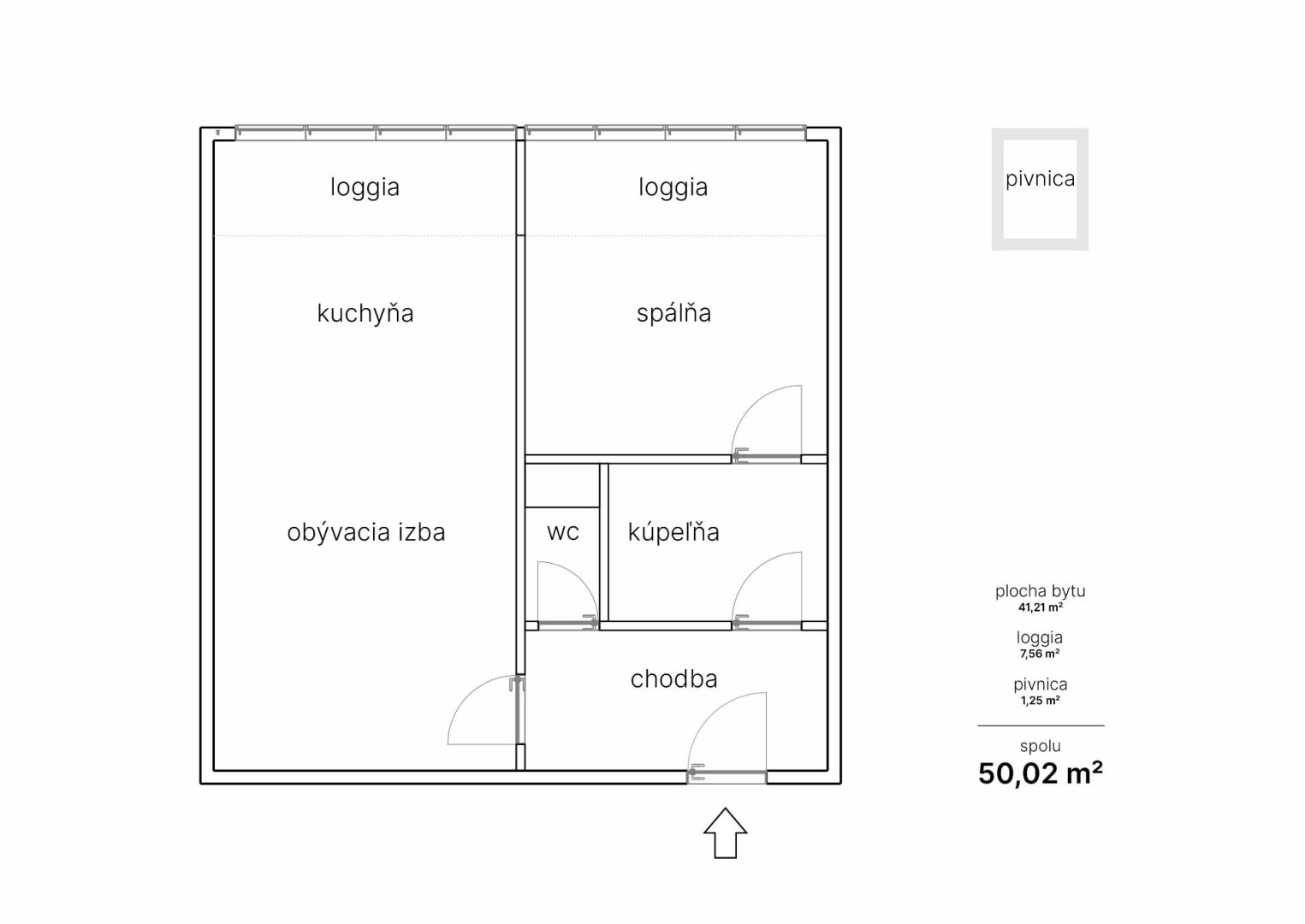 REZERVOVANÉ 2-izbový byt, 50,02 m², Čiližská, BA, Vrakuňa