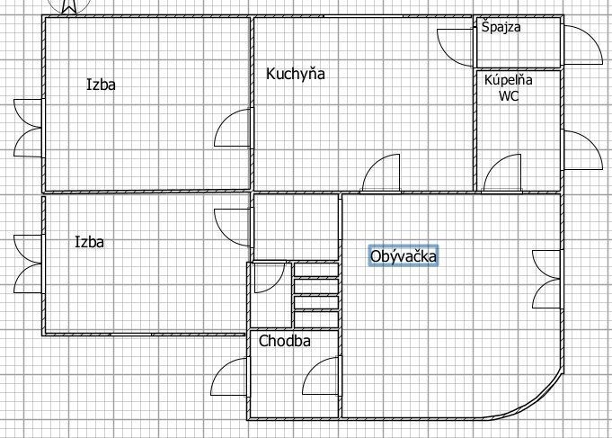 Starší dom na Chrenovej s pozemkom 1116m2, možnosť stavby druhého domu