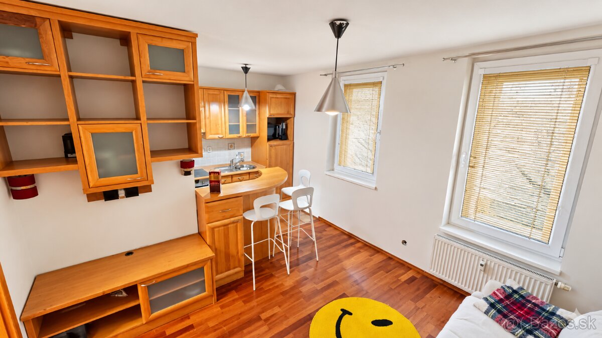 PRENÁJOM – 2-izbový útulný byt pod Bratislavským hradom – Zámocká, BA